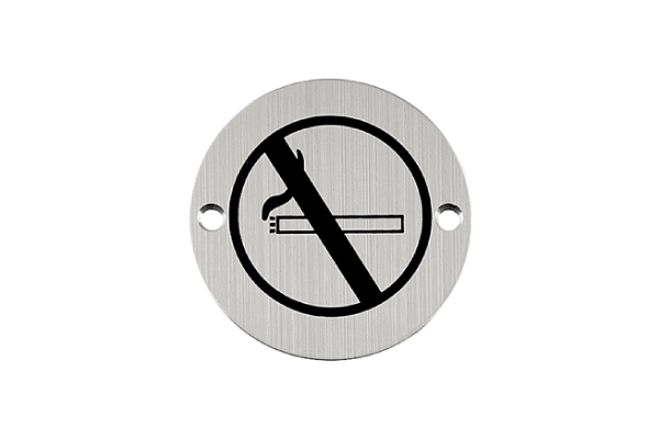 Placa sinal�tica �75 - INOX 304